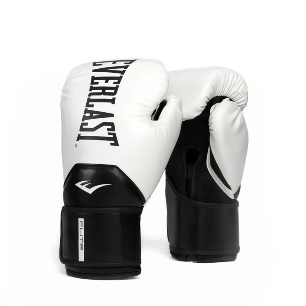 Guante de boxeo elite 2 everlast negro/blanco