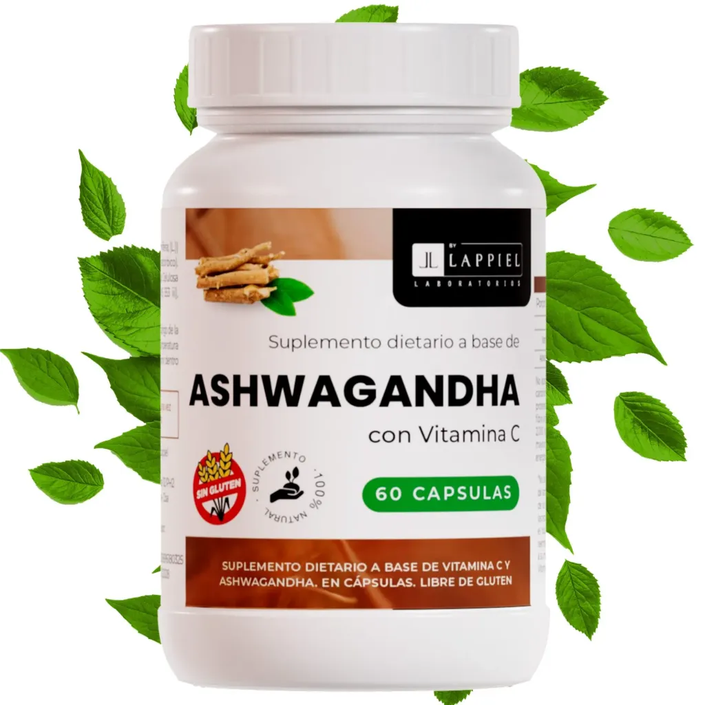 Ashwagandha con vitamina c 60c lappiel