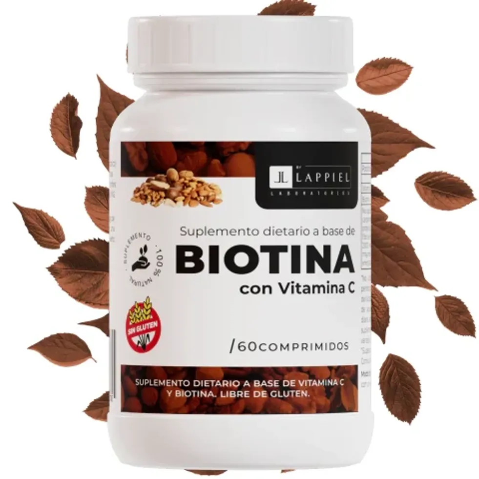 Complejo capilar + vitamina H + vitamina C 60c lappiel