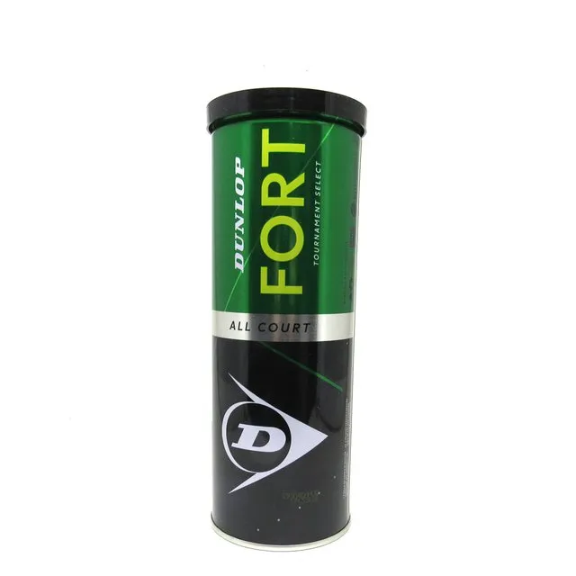 Pelotas de tenis fort dunlop x3u