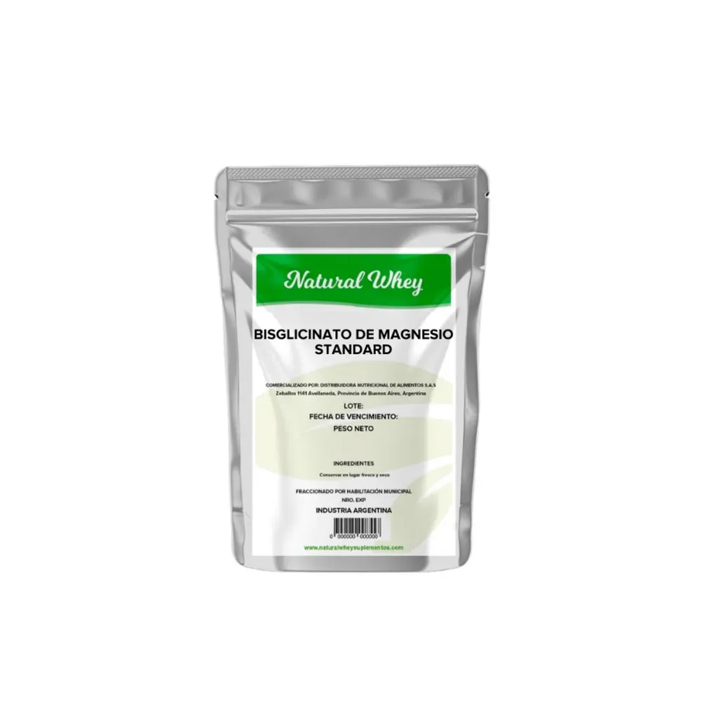 Bisglicinato de magnesio standard natural whey x 100gs