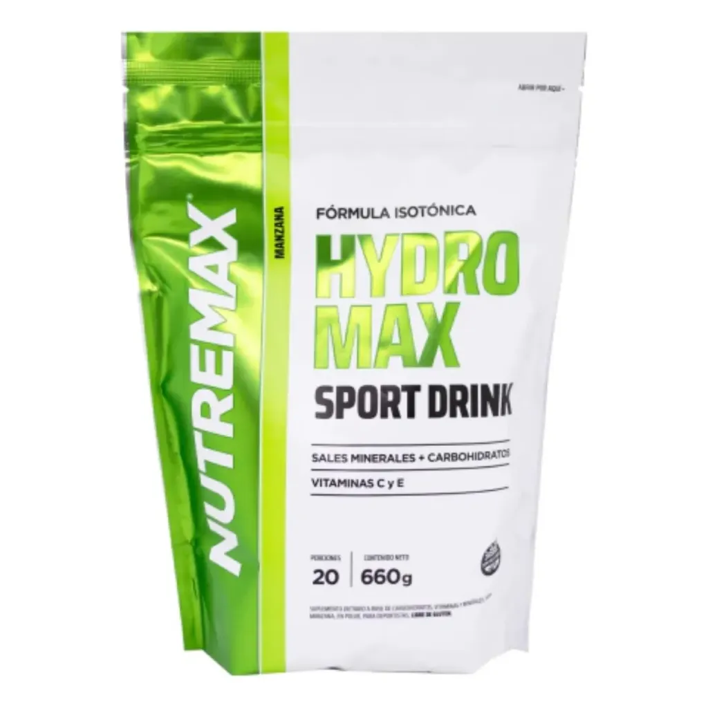 Hidratante nutremax hydromax sport x 660gs 20 porciones (Naranja)