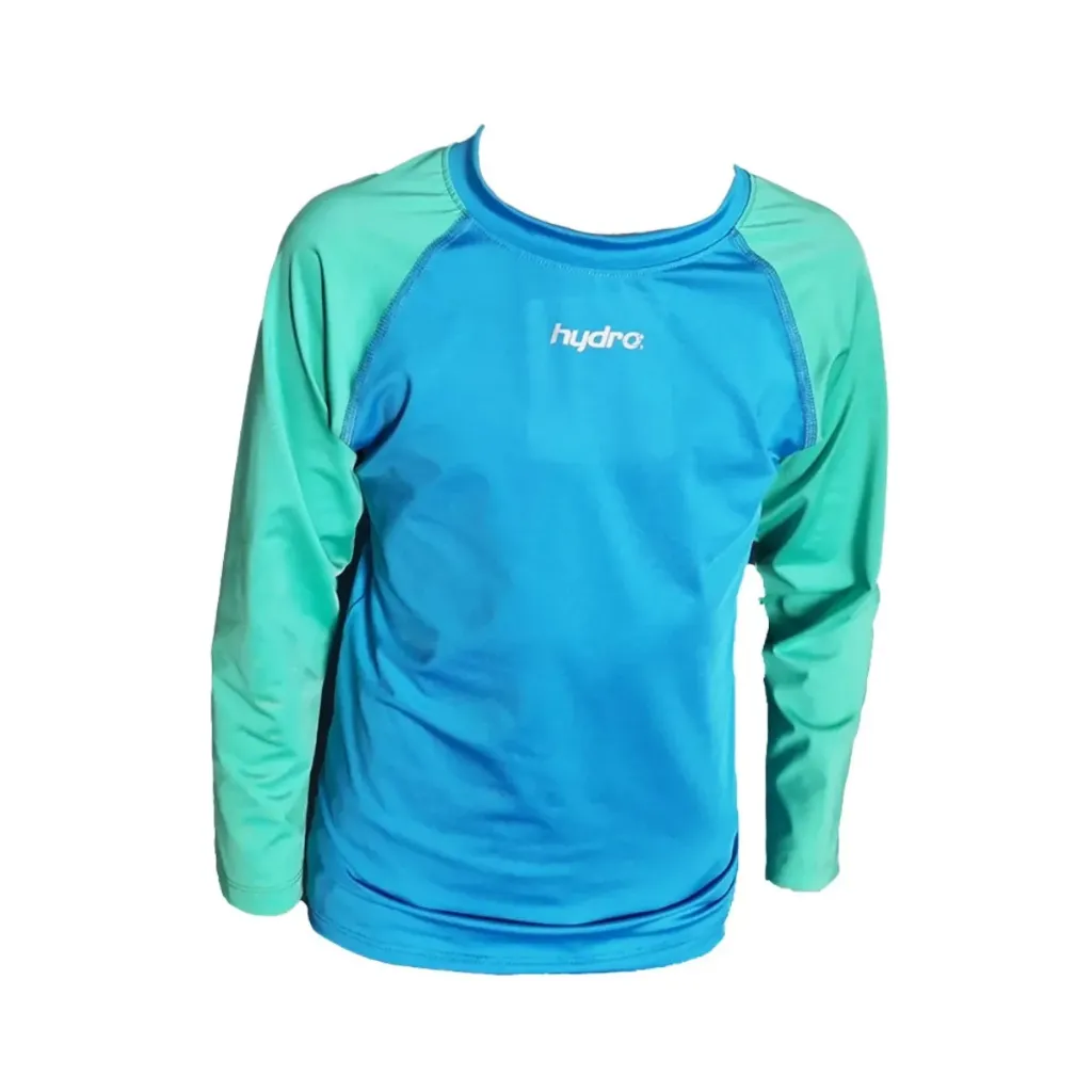 Remera con proteccion uv hydro verde-turquesa (10)
