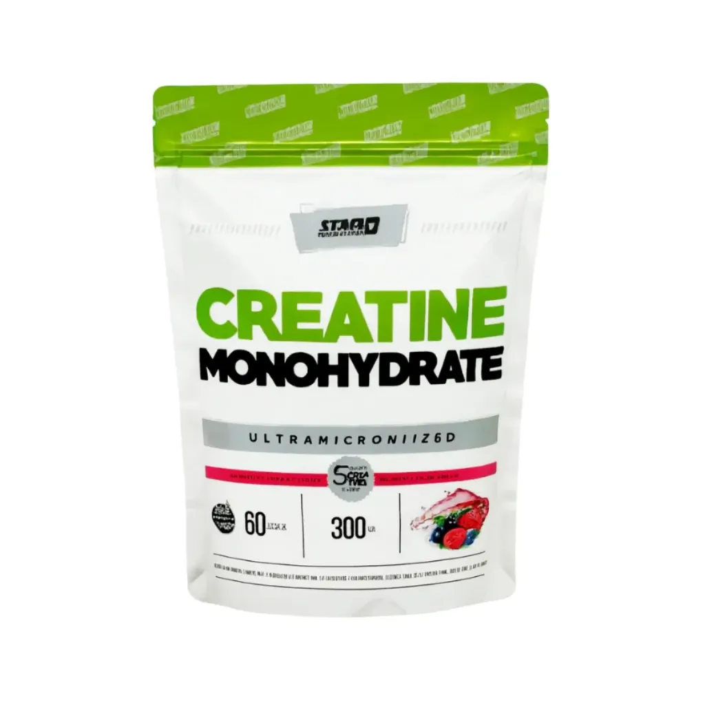Creatina monohidrato star nutrition doypack  x300gs saborizada