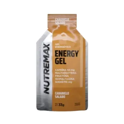 Gel energy sin cafeina nutremax unidad de 42g (Naranja)