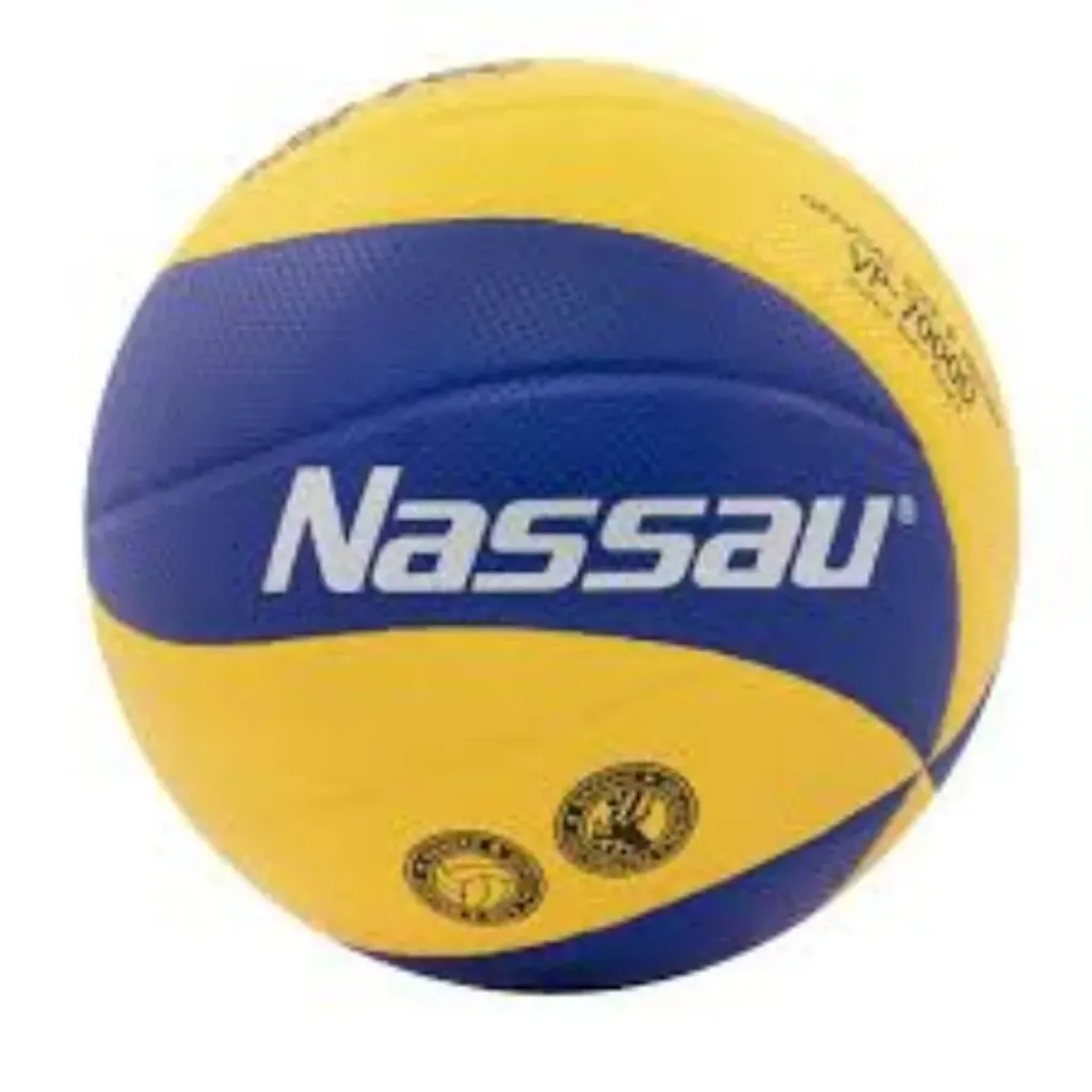 Pelota de voley nassau PRO 7000 Nº 5  HighTech PU Amarillo/Azul