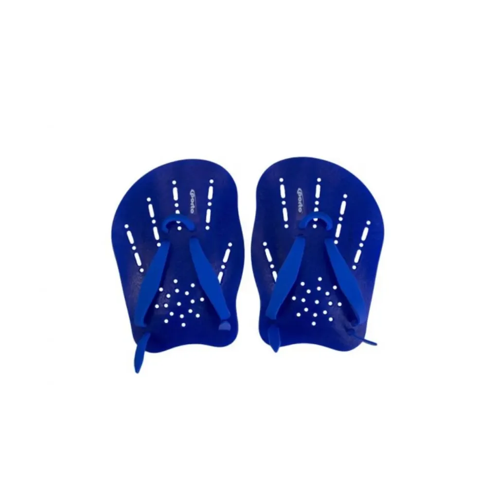 Manoplas de natacion sporto color azul