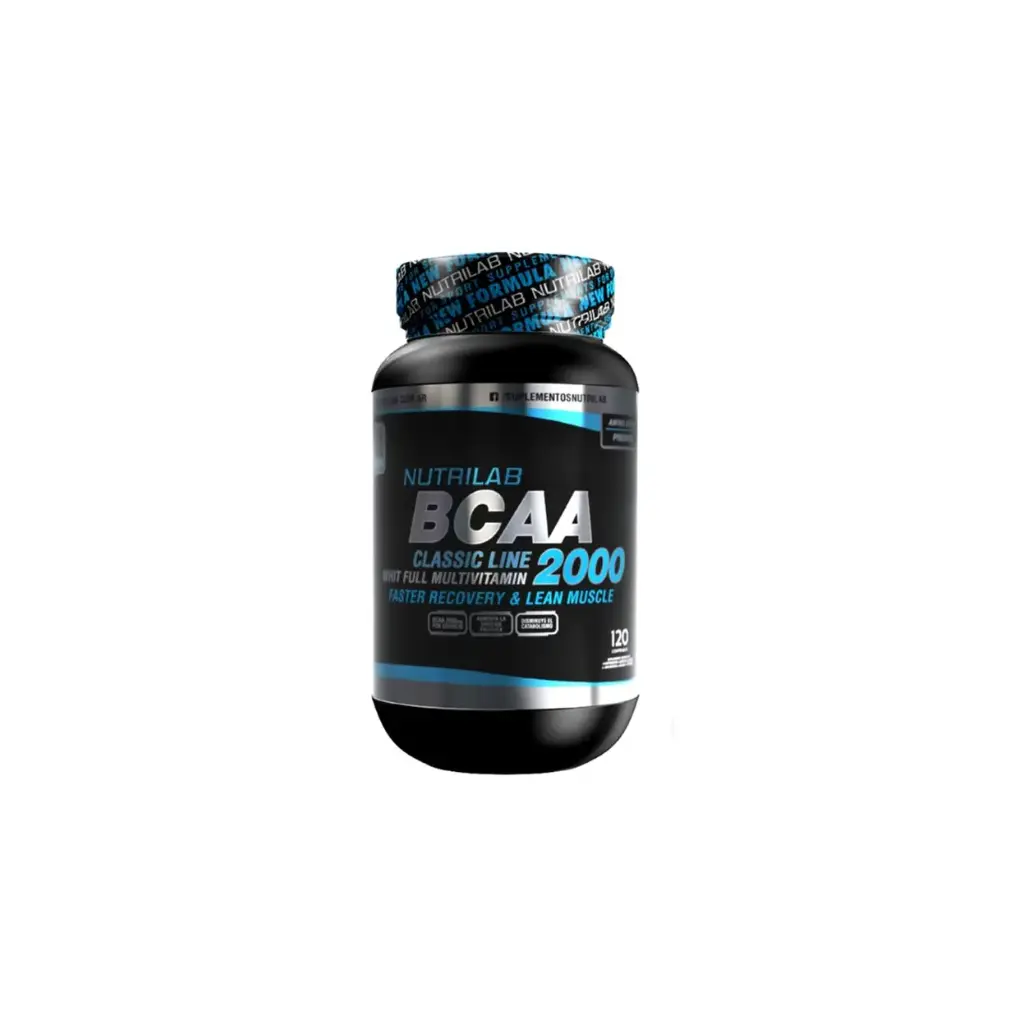 Aminoacido bcaa 2000 nutrilab x 120c