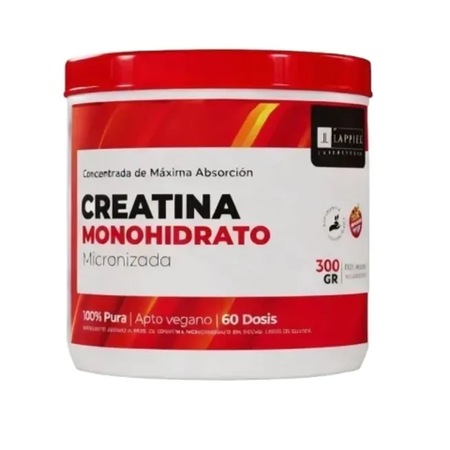Creatina monohidrato micronizada 300gs lappiel