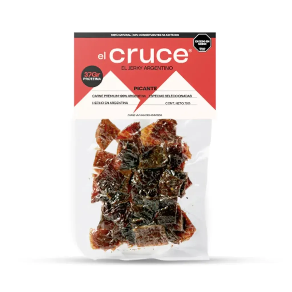 Carne seca jerky el cruce x 82gs (Tradicional)