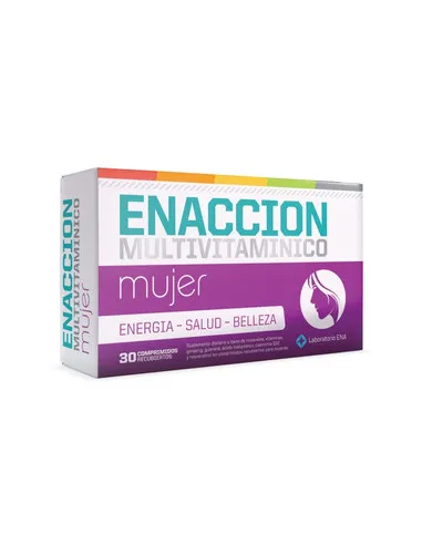 Enaccion multivitaminico mujer ena x 30c