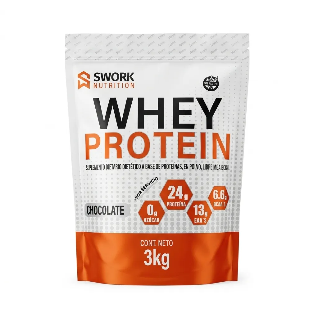 Whey protein swork 3kg (Frutilla)