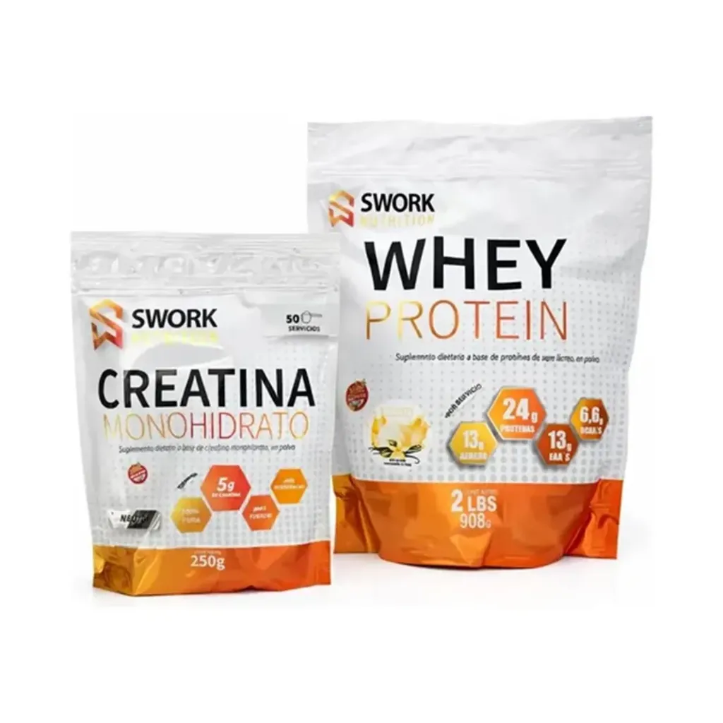 Combo proteina 2lb y creatina 250gs swork