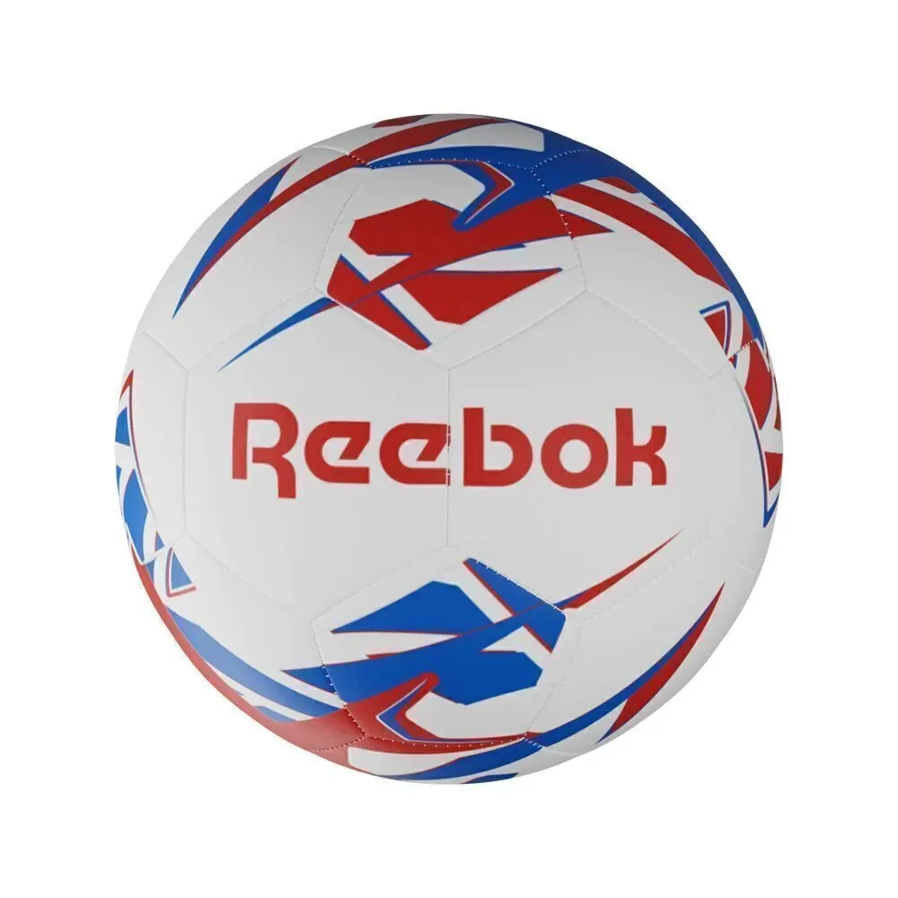 Pelota de futbol n3 vortex reebok blanco-rojo-azul