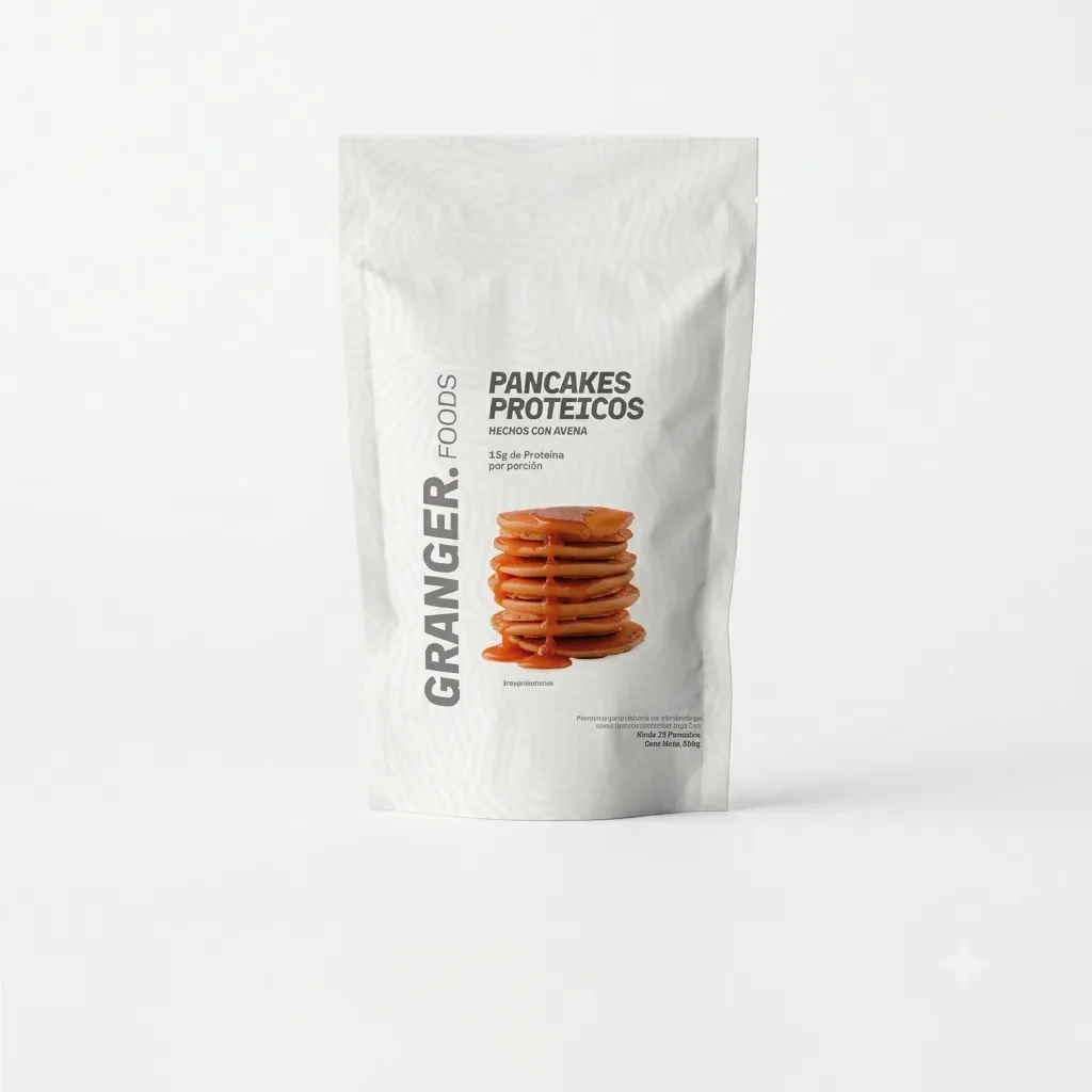 Pancake proteico sabor dulce de leche