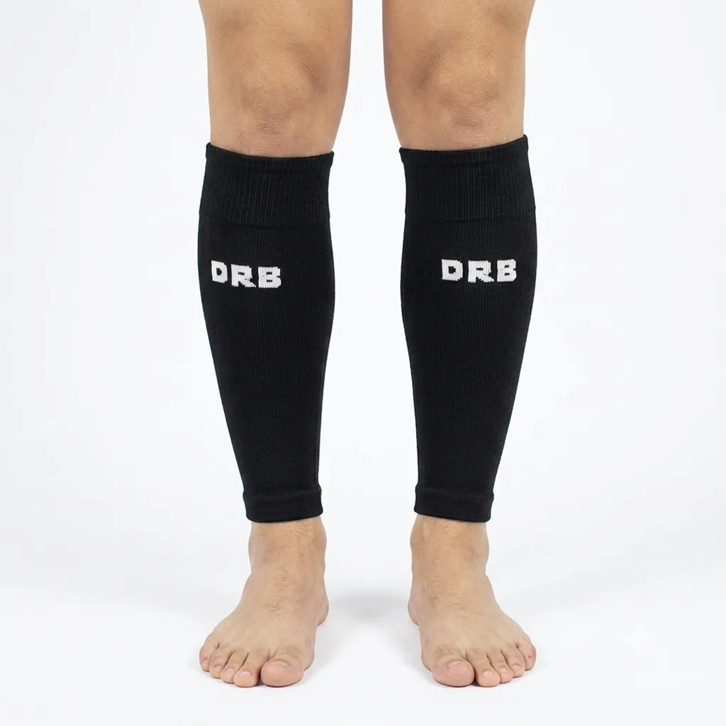 Pantorrilleras deportivas negra drb (Junior)