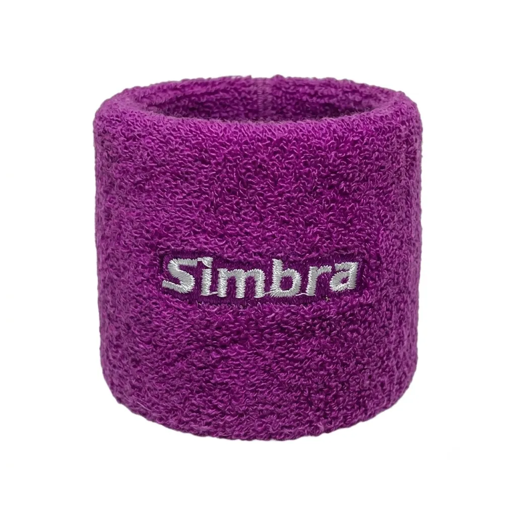 Muñequera de hockey simbra violeta 8cm