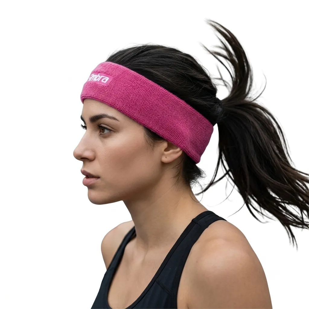 Vincha de hockey simbra fucsia