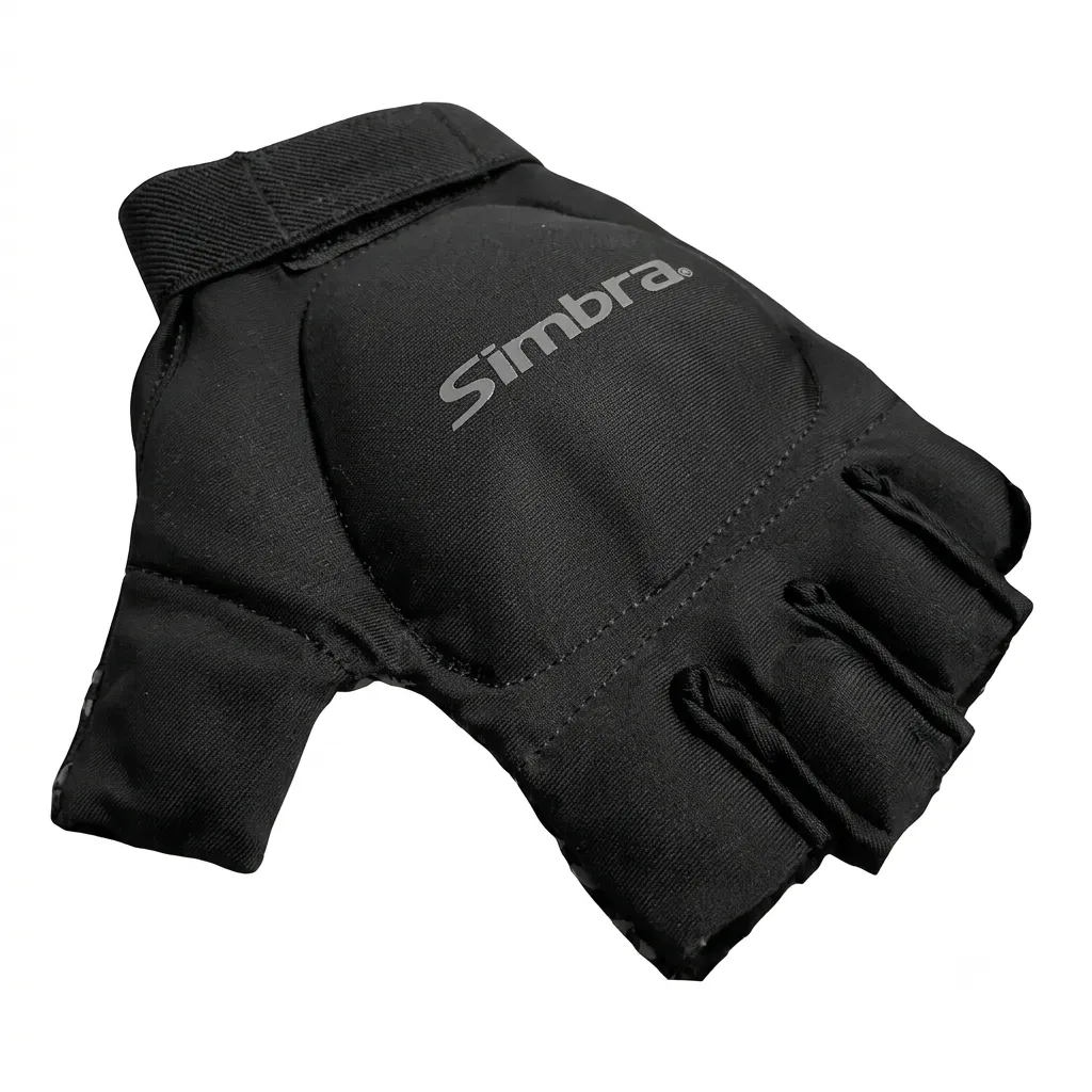 Guante de hockey simbra plot negro-gris (s)