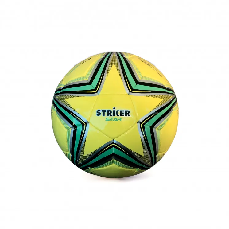 Pelota Futsal Striker Star Amarilla Cosida a Mano N4