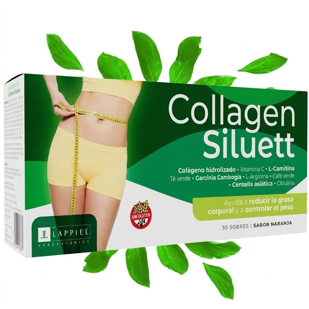 Colageno silueta lappiel caja por 30 sobres