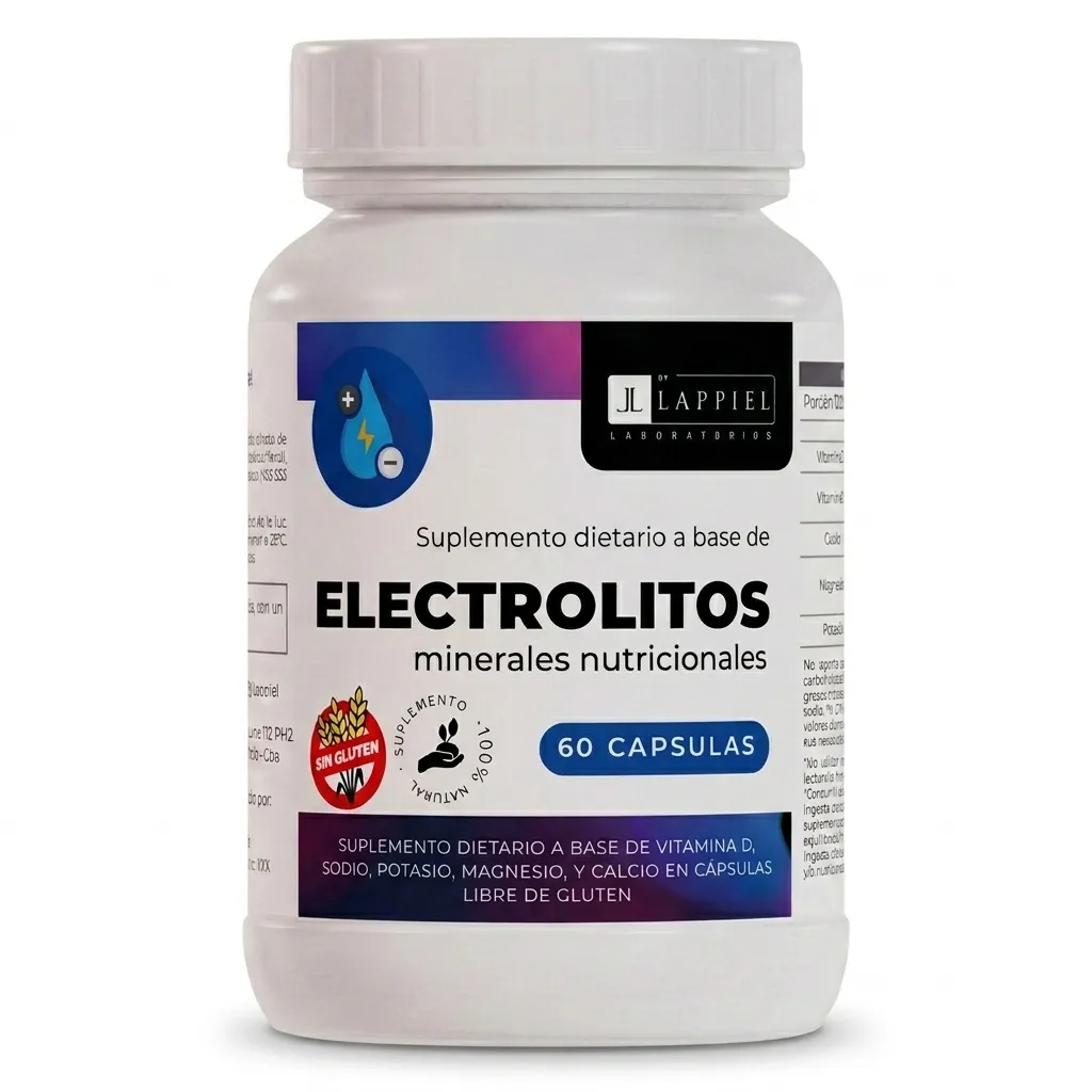 Electrolitos + minerales lappiel x 60c