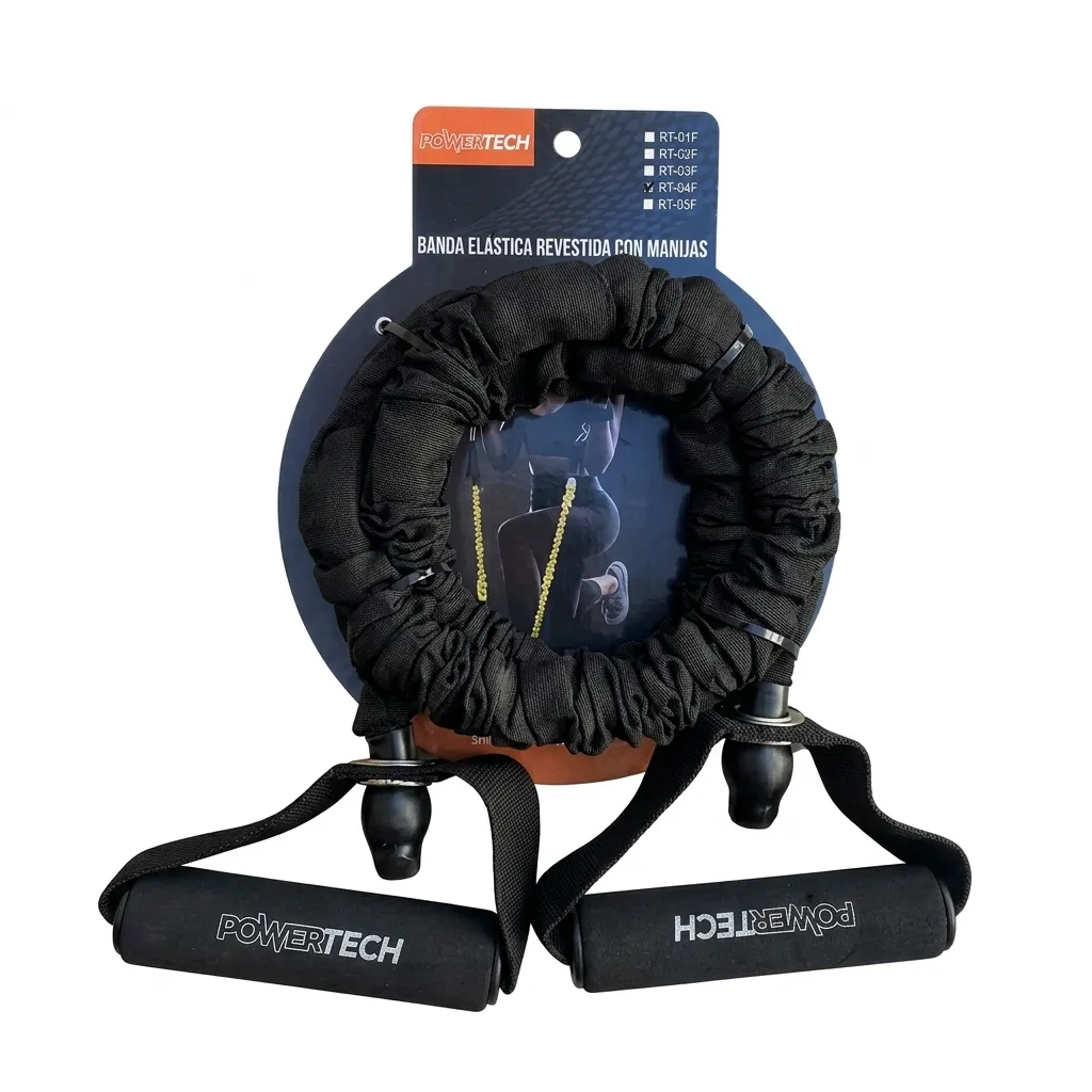 Banda elastica larga con manija revestida powertech ultra alta