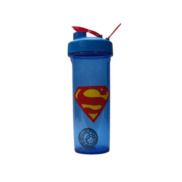 Shaker acrilico c/resorte superman
