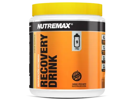Recuperador nutremax recovery drink x 1,5kg