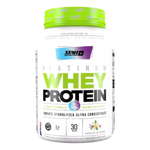 Platinum whey protein star nutrition 2lb