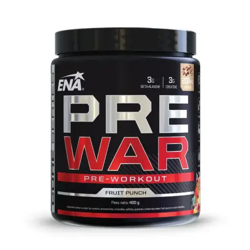 Pre entreno pre war ena x 400gs