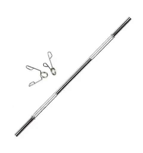 [10154] Barra recta cromada 1,7m - diametro 30mm - maciza (con topes)