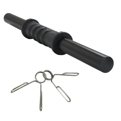 [10152] Mancuerna 40cm - diametro 25mm (incluye topes) puño de pvc