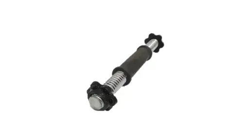 [10162] Mancuerna 35cm - maciza a roscas - diametro 30mm puño de pvc
