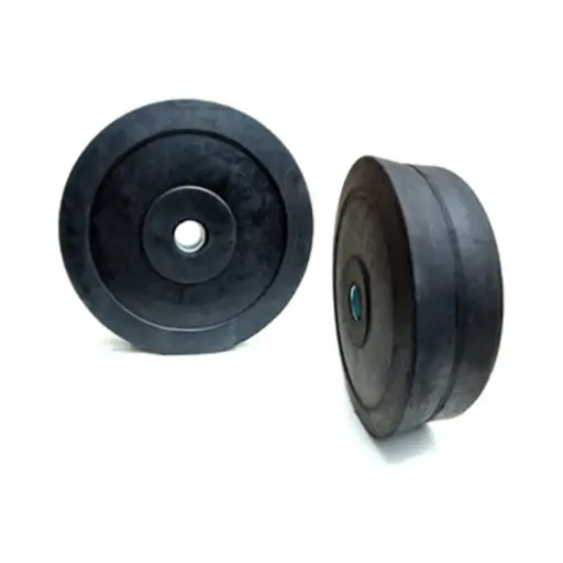 [10213] Disco bumper caucho 20kg - diametro 50mm