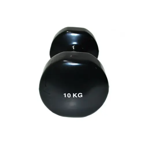 [11035] Mancuerna hexagonal recubierta 10kg
