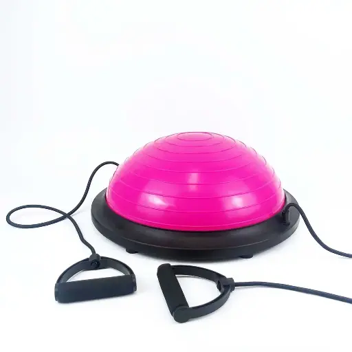 [10249] Bosu 60cm +  bandas elasticas (c/inflador)
