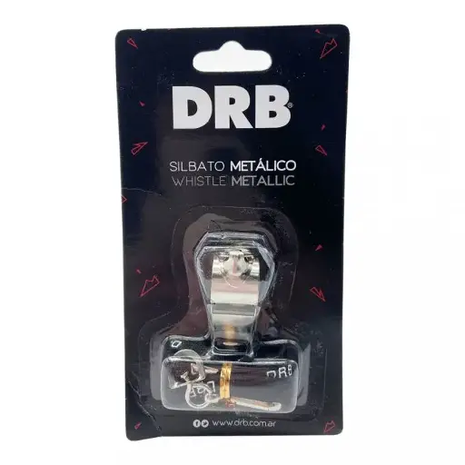 [7790085015084] Silbato metalico drb