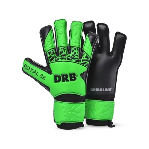 [11857] Guante de arquero drb royal 23 talle 10 negro verde