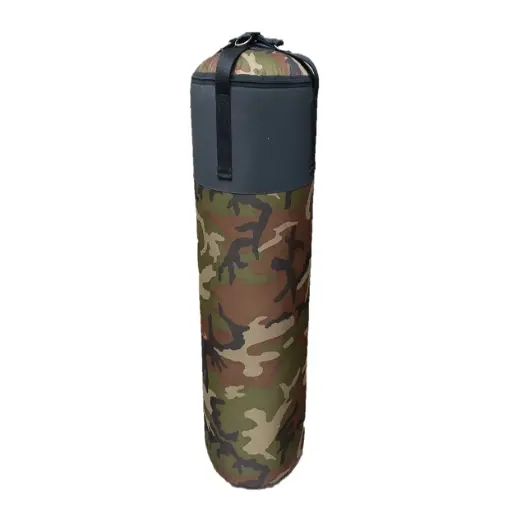 [11411] Bolsa boxeo cordura rellena ags 150cm x 35cm de diametro camuflada