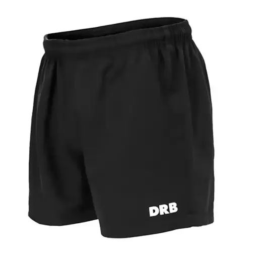 Short rugby drb negro