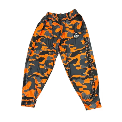 Pantalon babucha ags naranja camuflado