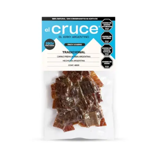 Carne seca jerky el cruce x 40gs