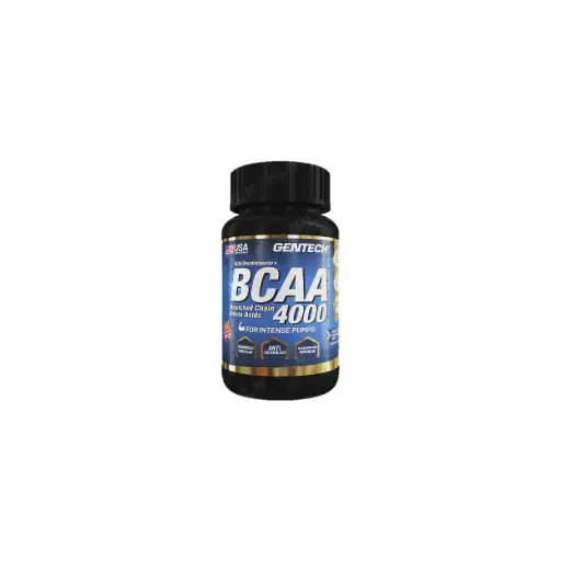 [7798101206072] Aminoacido bcaa 4000 gentech x 120c
