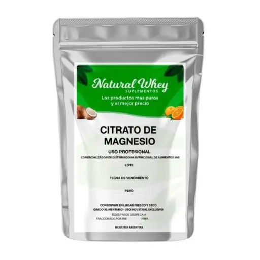 [11672] Citrato de magnesio natural whey x 250gs